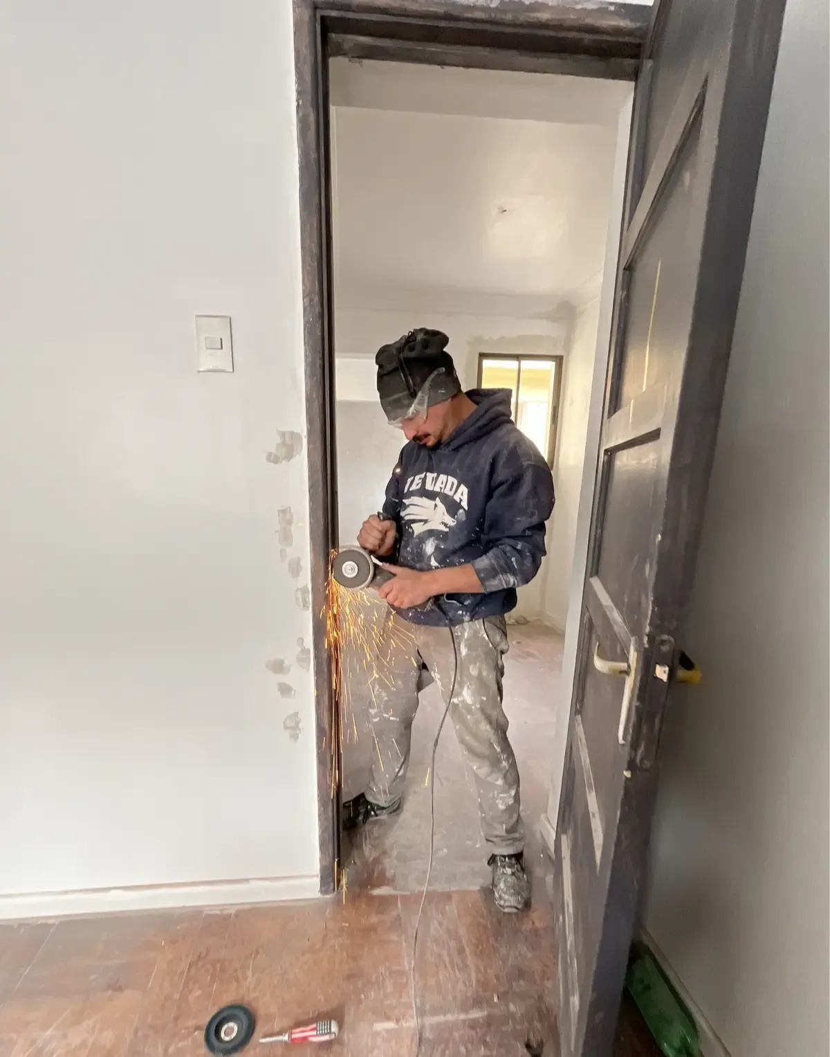 Remodelación de pasillo - antes